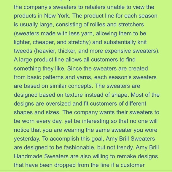 Amy Brill Cardigan Sweater with Shell Buttons - Picture 8 of 10